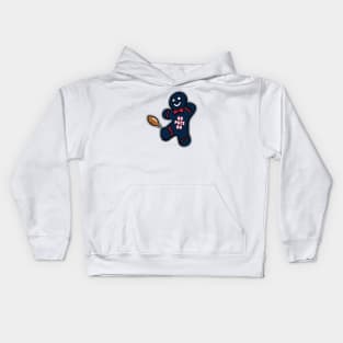 New England Patriots Gingerbread Man Kids Hoodie